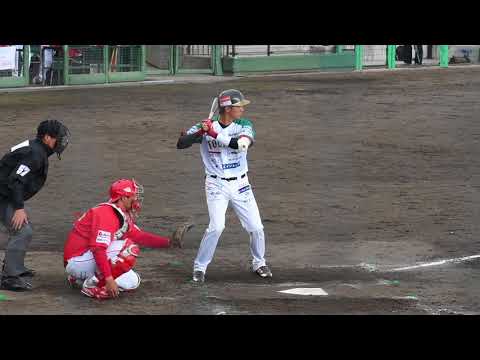 八木健史 選手 2018/04/15【２打席連続の第３号ソロホームラン】vs福島at開成山（栃木ゴールデンブレーブス）