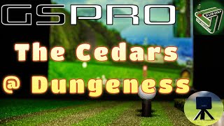 The Cedars at Dungeness - The Last Shot Almost Killed Me #GSPRO Garmin R10 Sim Golf