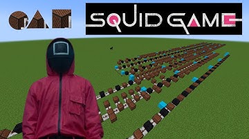 Minecraft: Squid Game - Pink Soldiers with Note Blocks