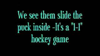 Video thumbnail of "The Hockey Song | L Y R I C S |"