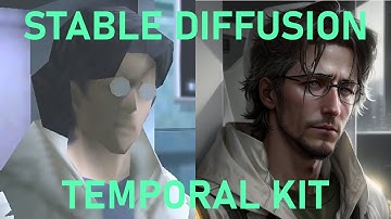 Remastering Video Game Cutscenes with Stable Diffusion Temporal Kit (and ControlNet and Ebsynth)