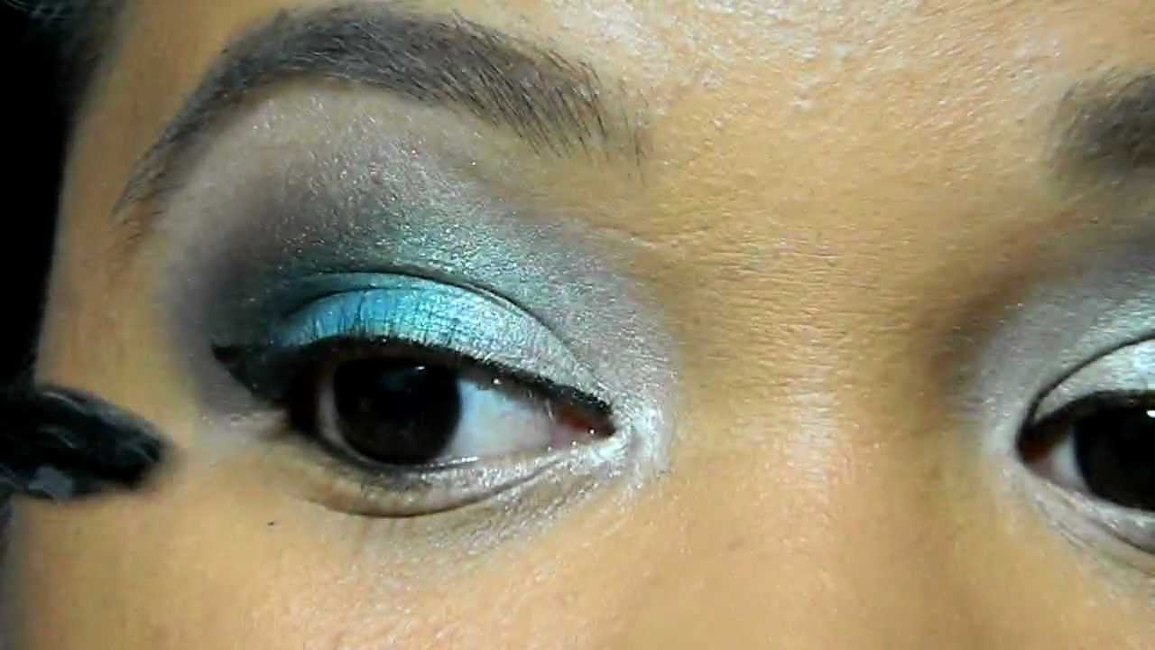 Tutorial: Teal - MAC Partylicious Pigment Alice + Olivia Collection
