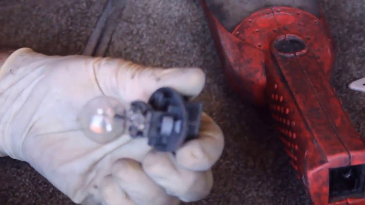How to Replace Rear Window Brake Light Bulb Honda Accord YouTube