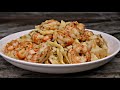 Garlic Parmesan Shrimp Scampi Pasta Recipe
