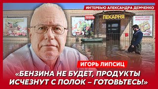 Топ-экономист Липсиц. Точная дата обрушения рубля, где еще прорвет дамбу, нехватка лекарств