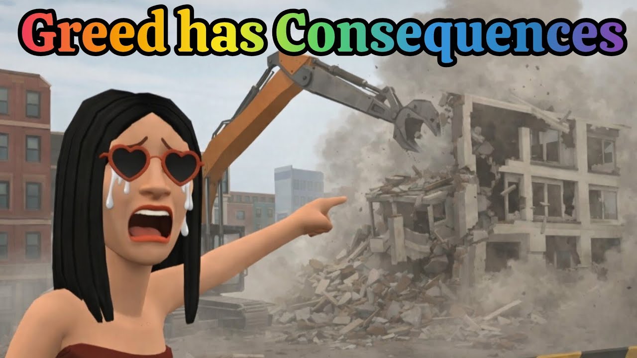 Жадность имеет последствия: она хотела остановить её, но произошло вот что | Христианская анимация