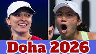 Iga Swiatek Vs Janice Tjen .. Full Match Highlights .. R2 .. Doha 2026