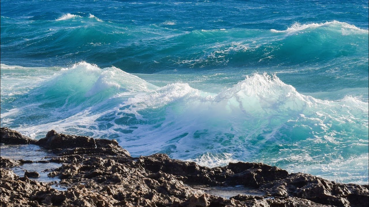 Ocean waves relaxing sounds for Insomnia / relaxing whatsapp status.