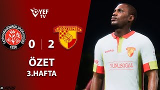 Karagümrük 0 - 2 Göztepe Trendyol Süper Lig 3.Hafta Maç Özeti Fc25 Simülasyon