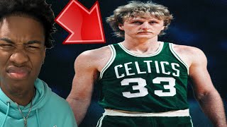 LEBRON FAN REACTS TO Rookie Larry Bird (36pts\/7rebs\/4asts) vs. Clippers (1980)