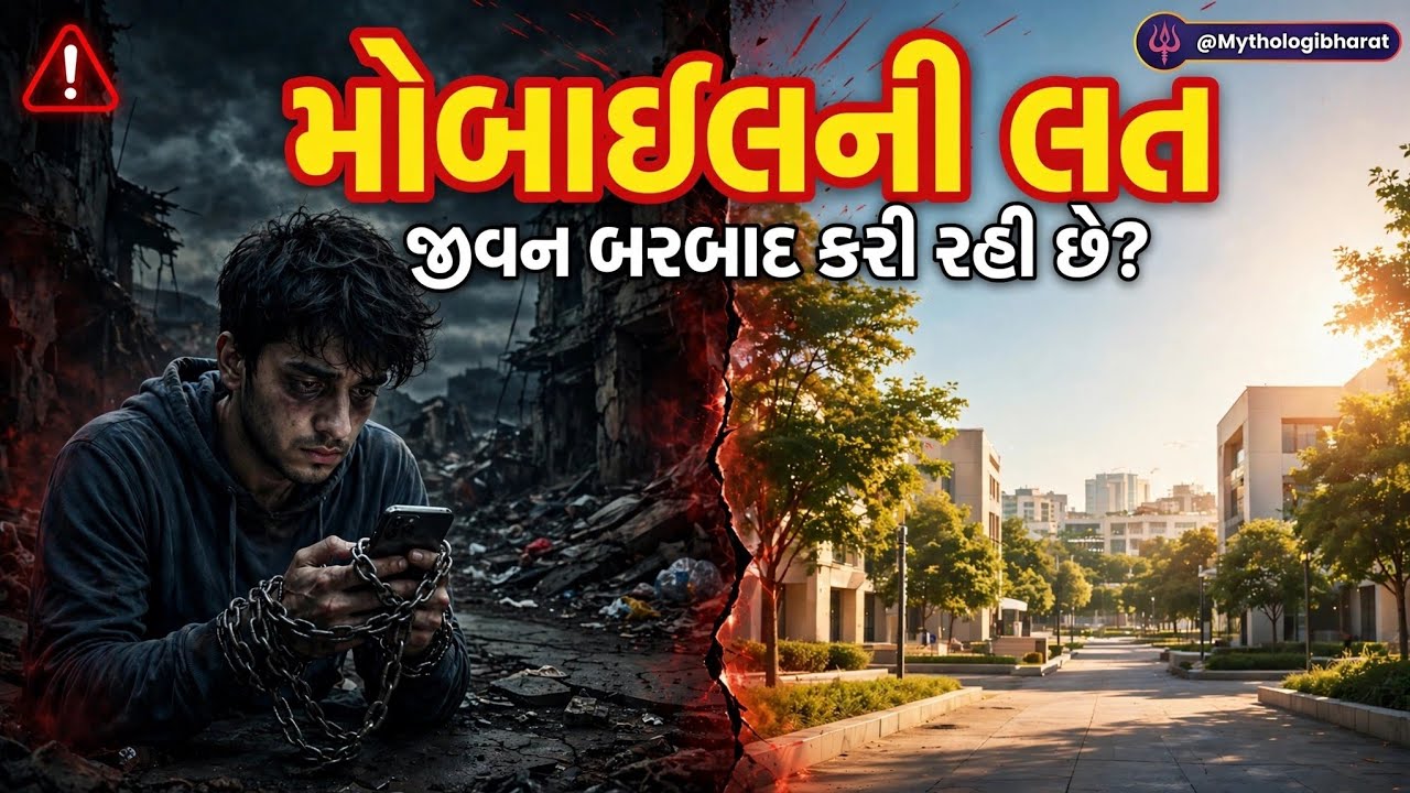 📱 મોબાઇલની લત યુવાનોનું જીવન બરબાદ કરી રહી છે? | એક વાર આ વી