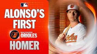 Pete Alonso crushes his first Orioles home run! 🐻‍❄️ (Off former teammate Jacob deGrom! 👀) Content