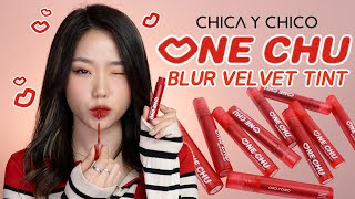 Red Lip?Chica Y Chicos One Chu Blur Velvet Tint