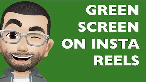 How To Use Green Screen Effect Inside Instagram Reels