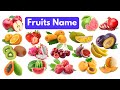 Fruits Vocabulary l Common Fruits Name In English With Pictures l List of Common Fruits