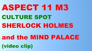 ASPECT 11 for Kaz M3 "SHERLOCK HOLMES and the MIND PALACE"