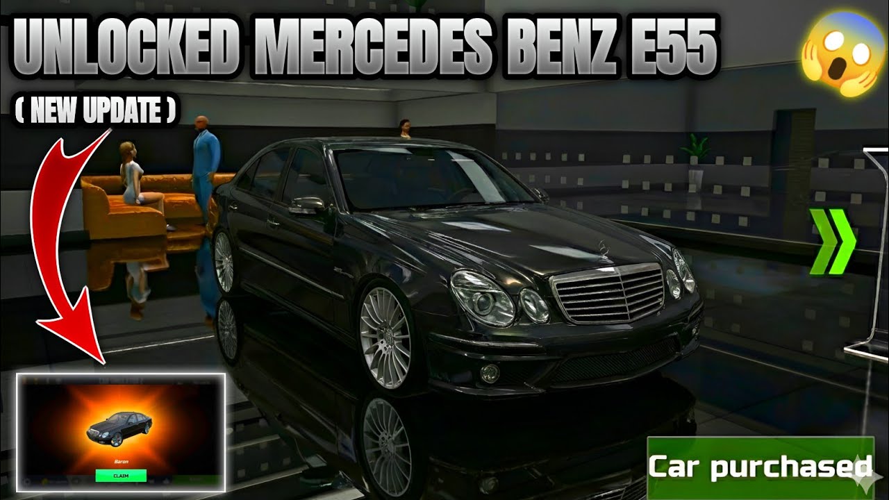 How To Unlock MERCEDES BENZ E55 😱 in Car Simulator 2