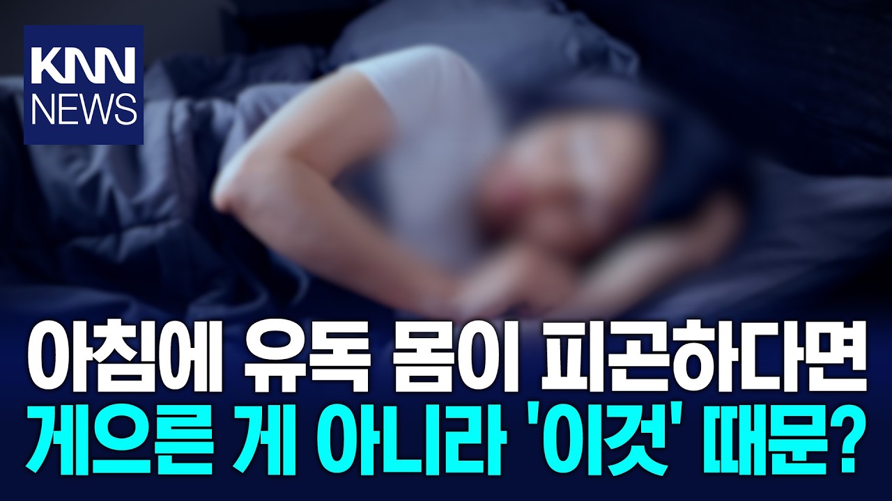 유독 일어나기 힘든 아침…몸 속 '이것'에 주목해야? / KNN