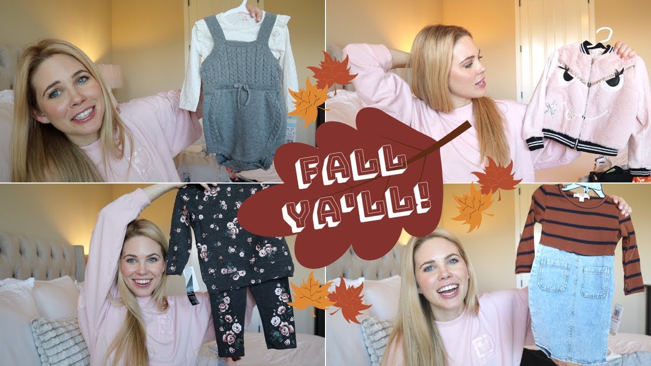 toddler clothes patterns FALL 2018 TODDLER & BABY CLOTHING HAUL 🍁🍂🌾