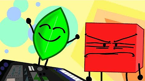 Blocky in the studio | BFDI animation