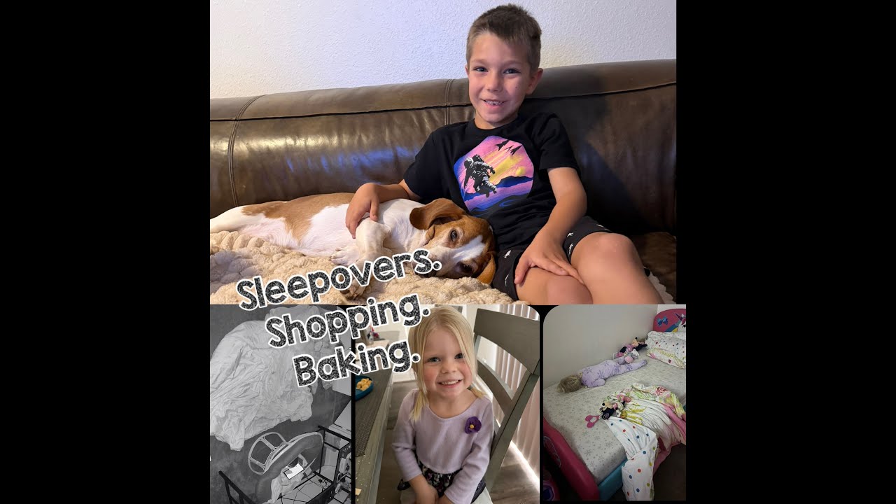 Покупки. Ночёвки у друзей. Один день из моей жизни как мамы четверых детей.