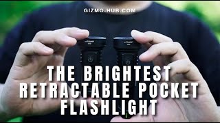Urflamp V63 : The Brightest Retractable Pocket Flashlight | Kickstarter | Gizmo-Hub.com