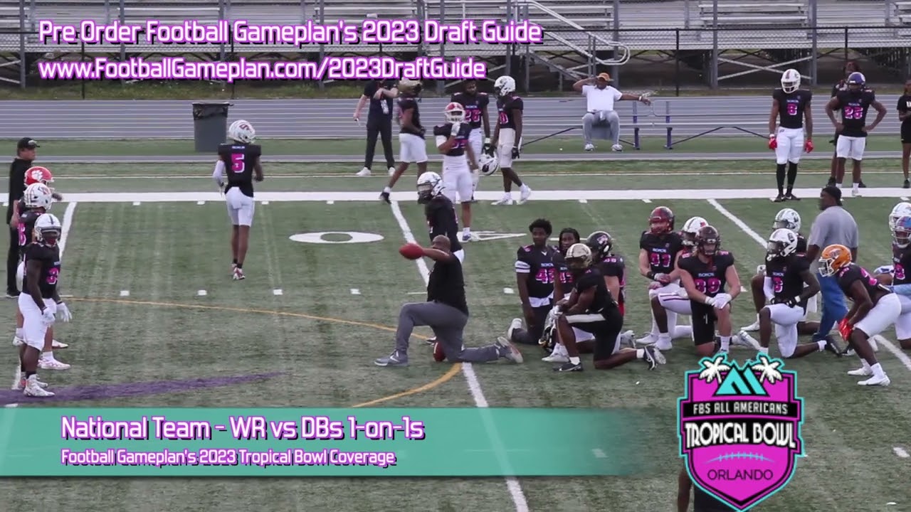 FBGP's 2023 Tropical Bowl Coverage - Day 3: National Team, WR/DB 1-on-1s