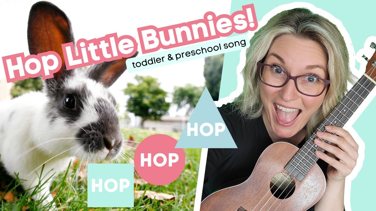 Sleeping Bunnies Song for Preschoolers with Movement Kids, Toddler