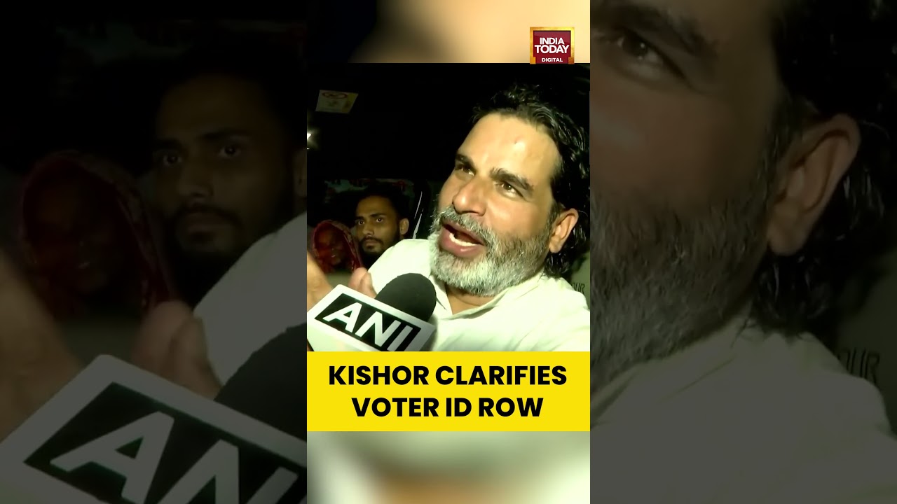 Prashant Kishor Breaks Silence on Voter ID Controversy