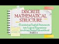 DISCRETE MATHEMATICS CLASS-39 ||Translating English Statements into Logical Expressions || Part-01