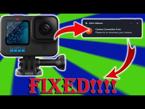 GOPRO HERO 11 - WEBCAM CONNECTION ERROR FIX!