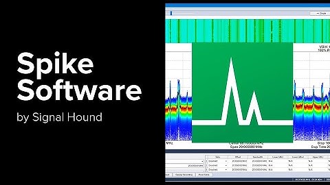 Spike Software by Signal Hound