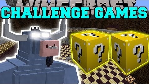 Minecraft: IRON WILL CHALLENGE GAMES - Lucky Block Mod - Modded Mini-Game