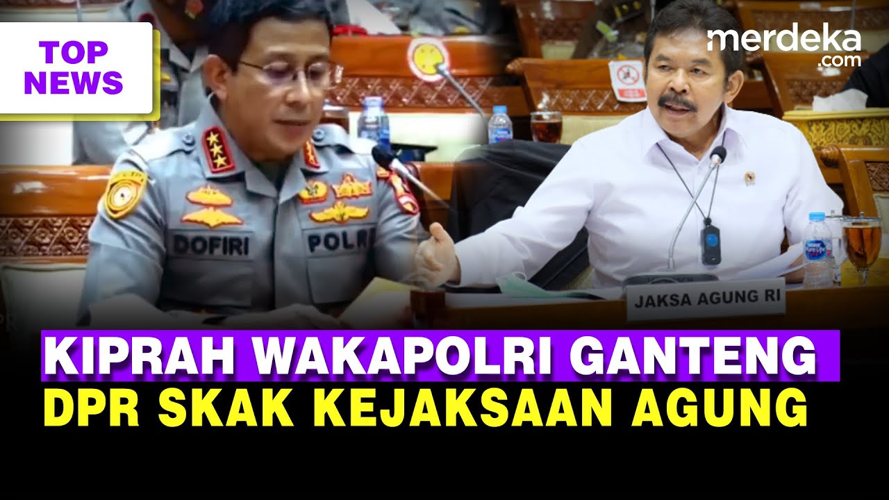 Sosok Ahmad Dofiri, Wakapolri Ganteng Pecat Sambo | DPR Skak Jaksa Agung Soal Tom Lembong