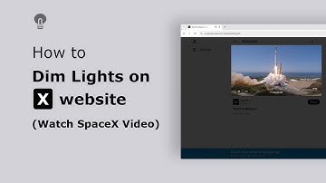 How to dim the X webpage and focus on the video | Turn Off the Lights Browser Extension