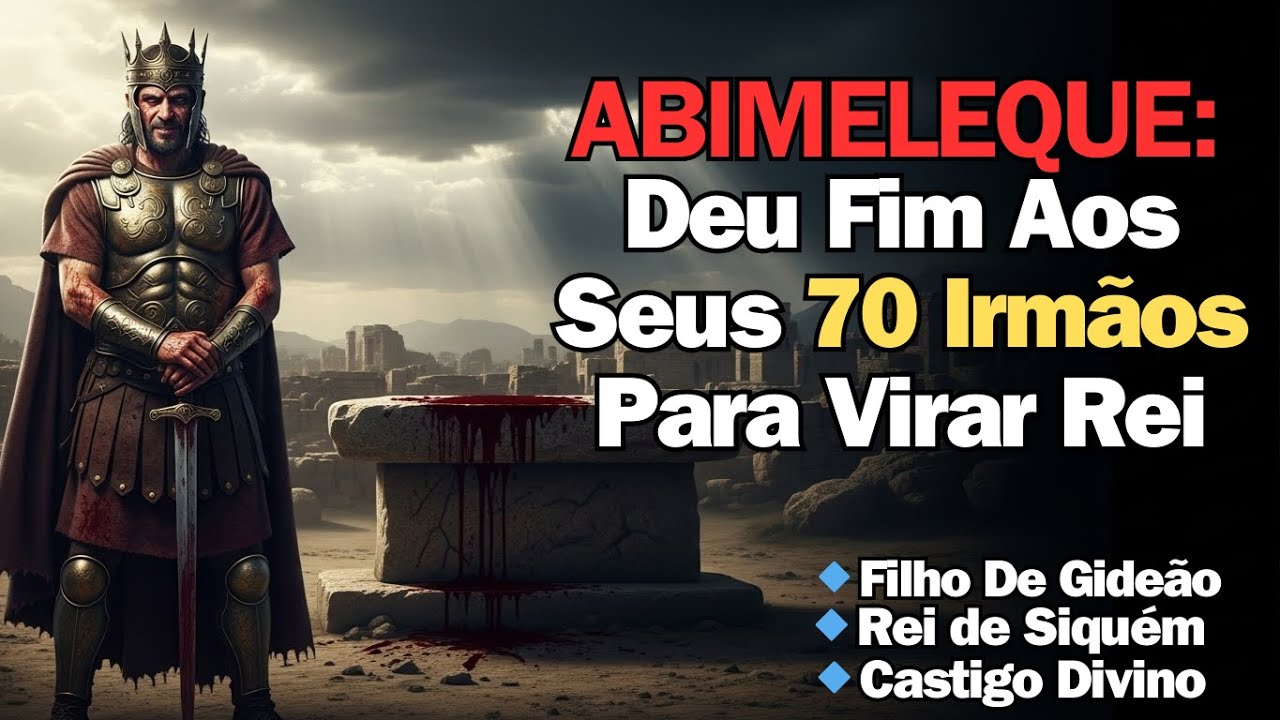Deus Permitiu Um Massacre Entre Irmãos? Veja O Que É Falado Sobre Abimeleque na Bíblia