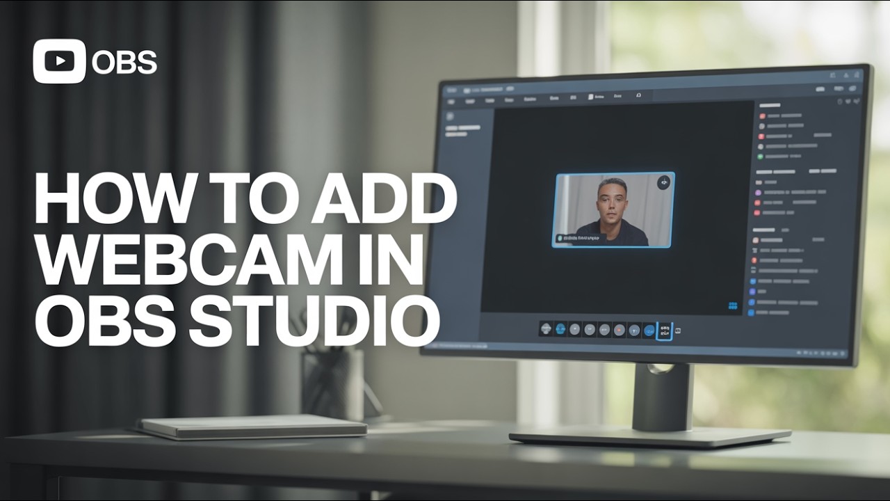 How to Add a Webcam to Obs Studio - YouTube