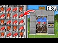 Easiest 1.21 Cow Farm in Minecraft Bedrock!
