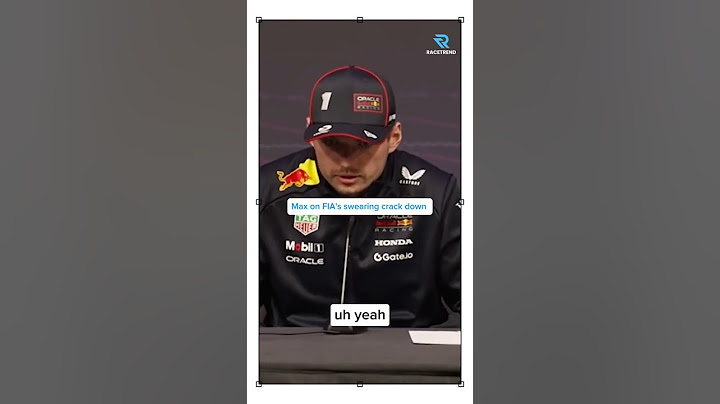 Max Verstappen asked about FIA's swearing crack down #f1 #formula1