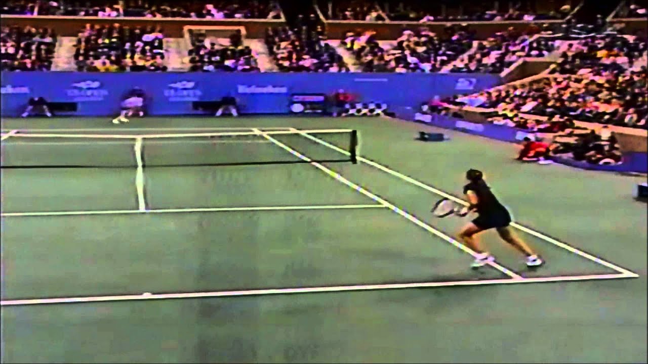 Monica Seles vs Martina Hingis 1998 US Open quarterfinals