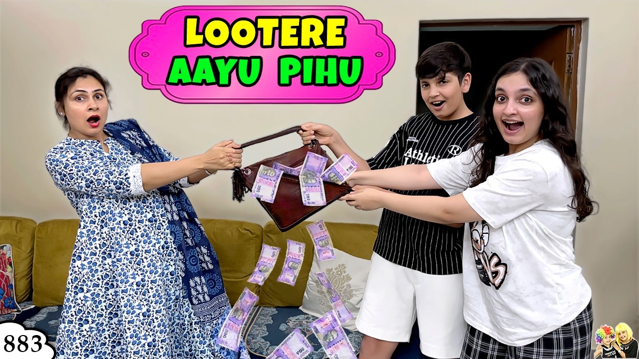 LOOTERE AAYU PIHU | Ep 883  | Family Comedy Vlog | Aayu and Pihu Show