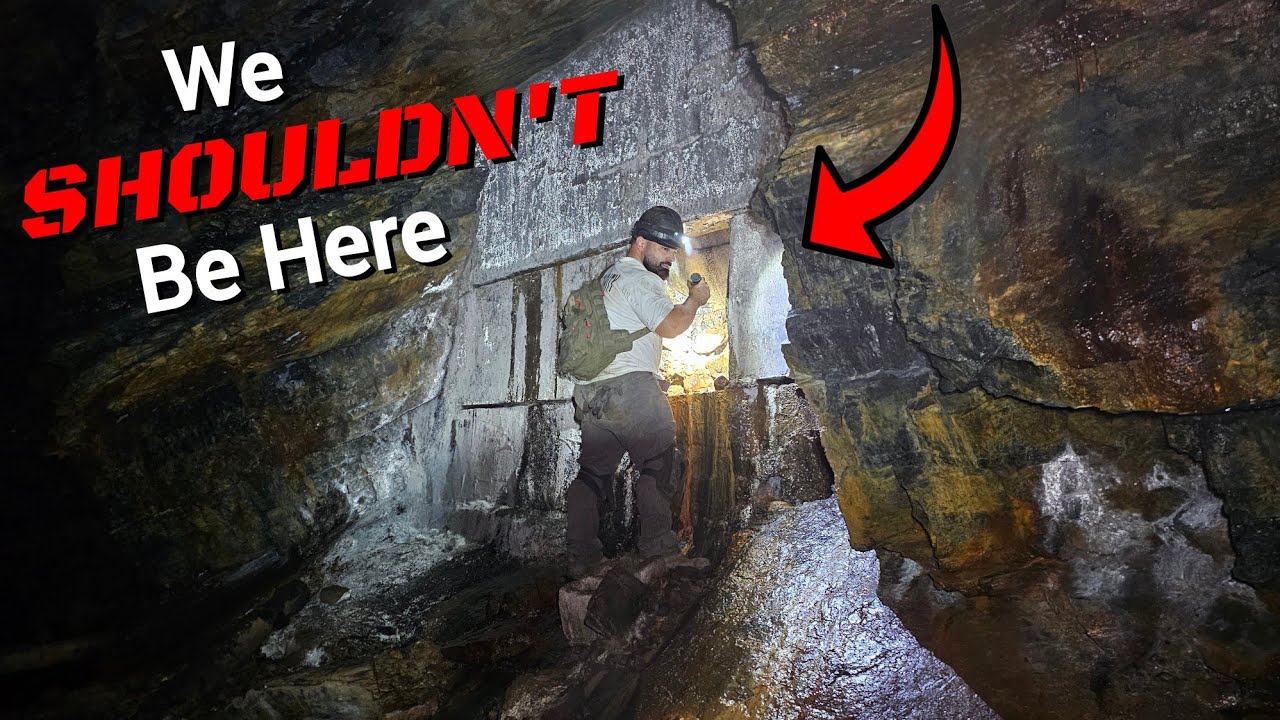 Ломаная дверь, ведущая в огромные секретные подвалы людей