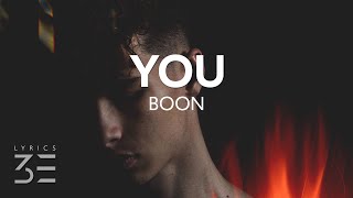 Boon - You (Lyrics)