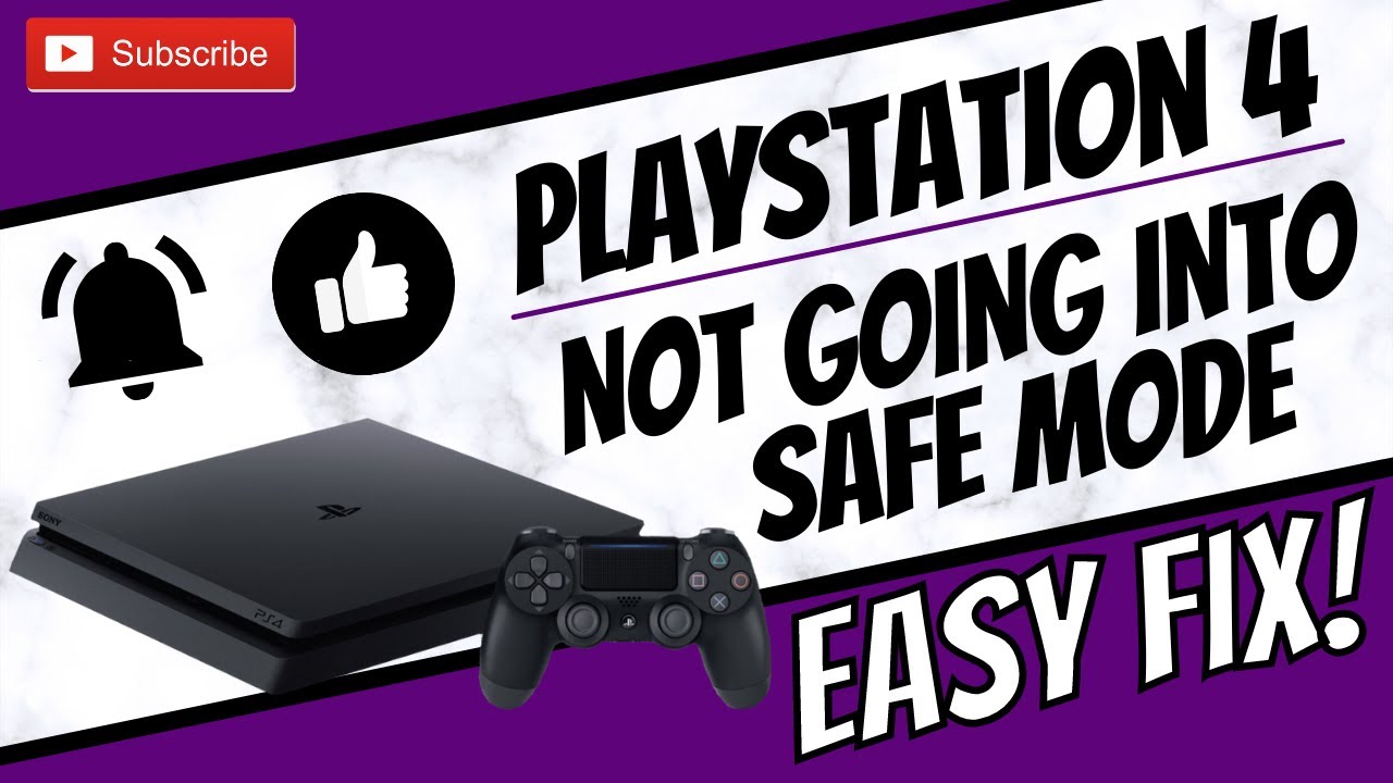 How to Put PS4 in Safe Mode, or Get Out of It If You're Stuck