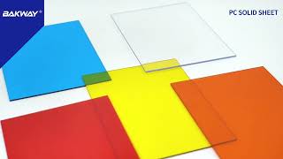 BAKWAY Polycarbonate Solid Sheet Factory Tour & Production Process | Custom PC Fabrication