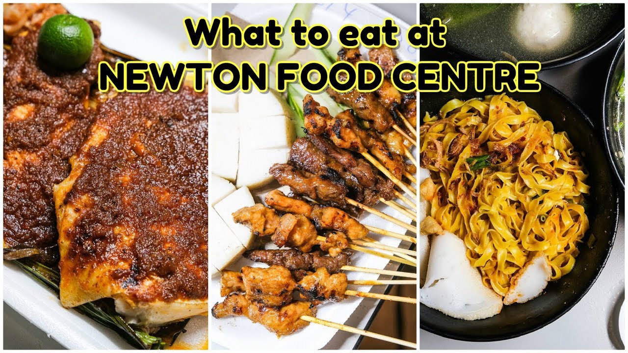 What to eat at Newton Food Centre YouTube
