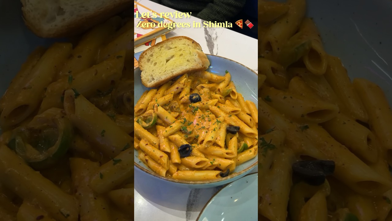Let’s review zero degrees in Shimla 🍕🍫 