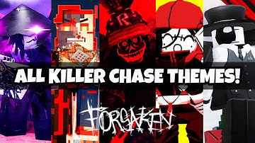 [GUEST 666 UPDATE] All Forsaken Killer Chase Themes and LMS Themes
