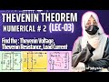 3. THEVENIN THEOREM NUMERICALS |  DC CIRCUITS | BASIC ELECTRONICS | SECRETS OF PHYSICS | RABIA BABER