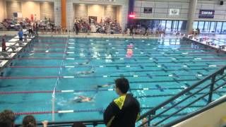 CYO Sharks vs. St. Agnes Medley Relay 1st place